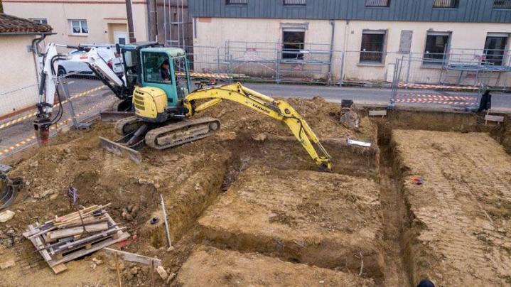 Terrassement pour la construction de maison Auch
